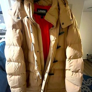 Lands End Puffer Jacket